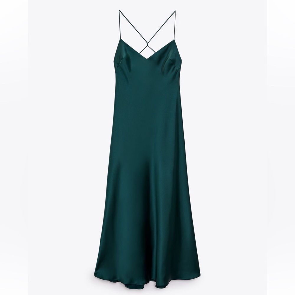 Satin Lingerie Style Dress